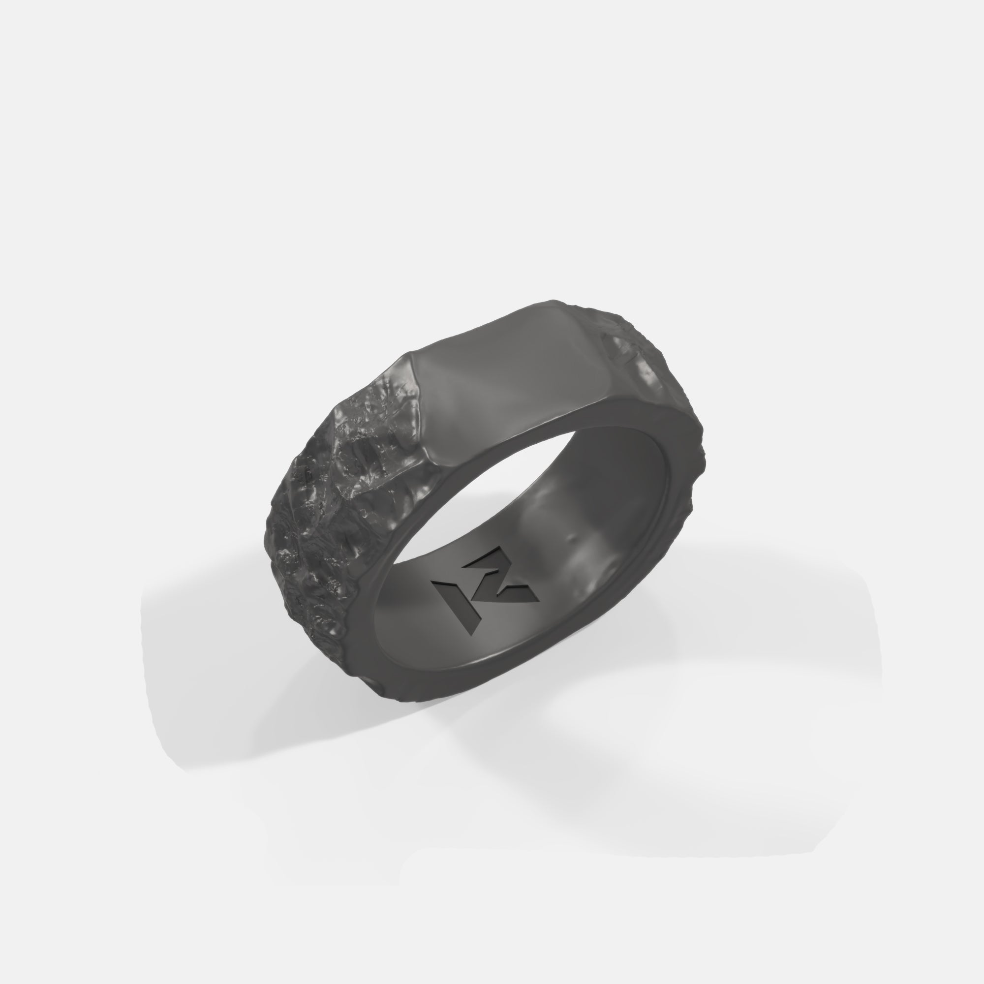 K12 - BLACK TEXTURED RING 95