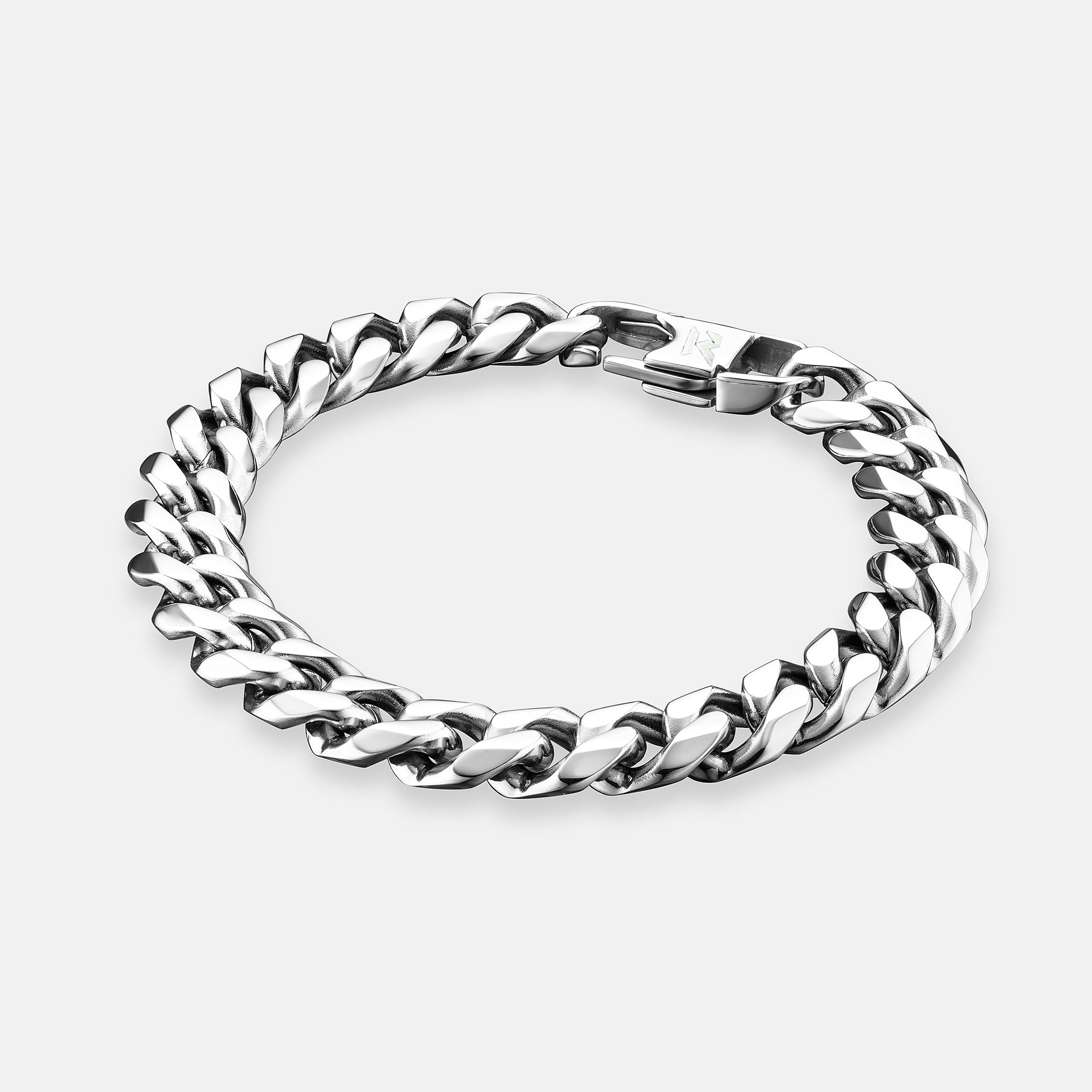 K12 - BRACELET CUBAIN EN ARGENT - 10.5MM